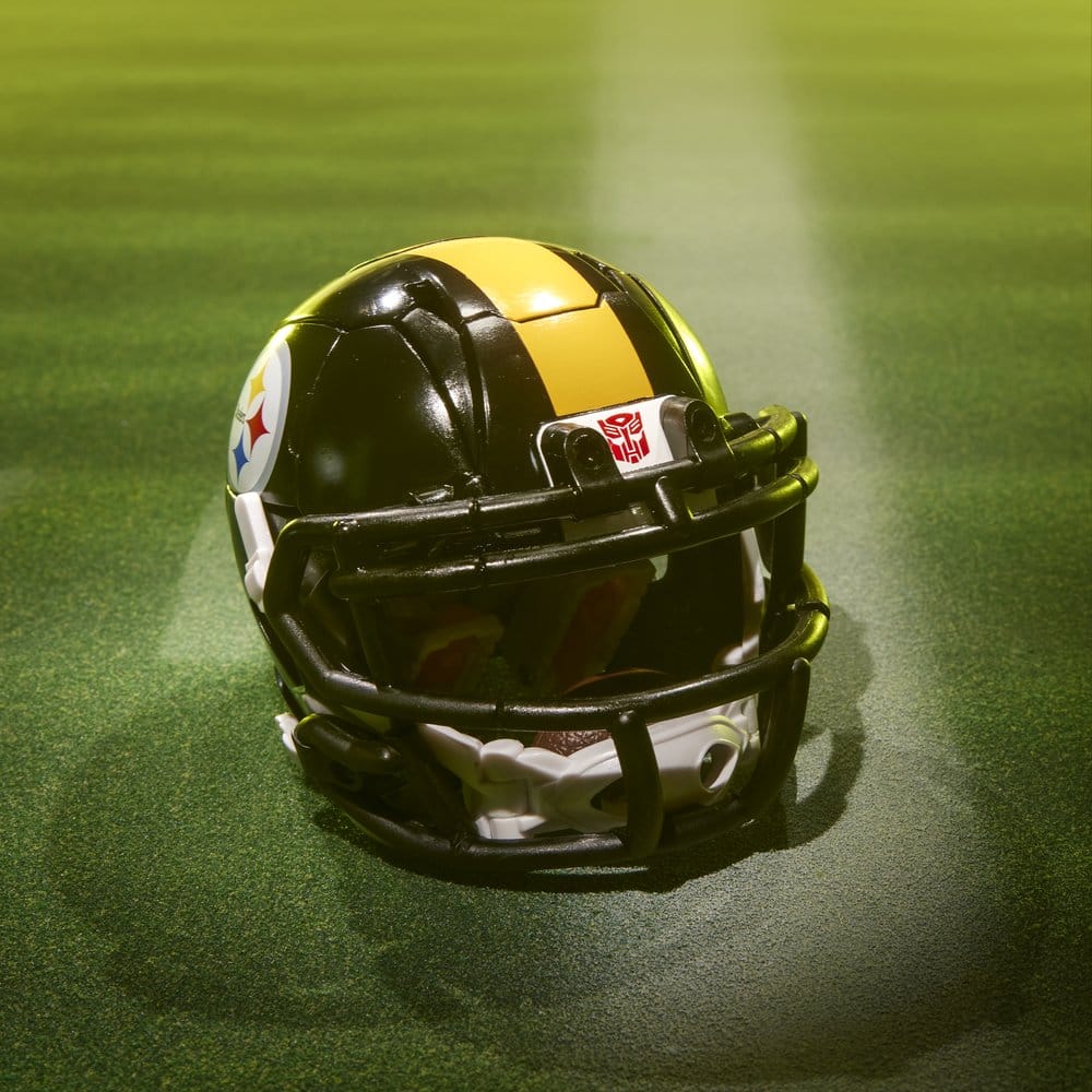 Transformers x NFL Actionfigur Pittsburgh Steelers: Steelsmash 14 cm - Versand: 7 Tage nach Bestellung