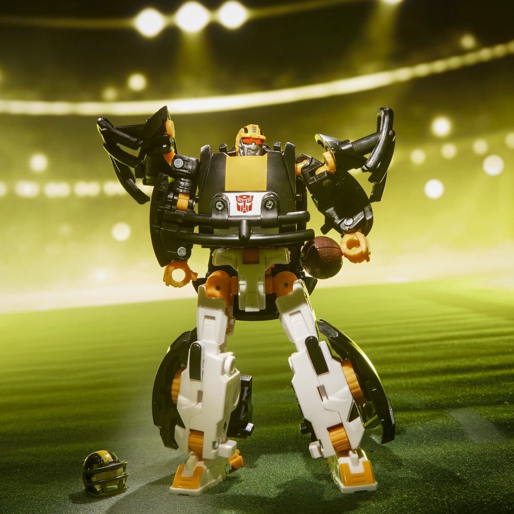 Transformers x NFL Actionfigur Pittsburgh Steelers: Steelsmash 14 cm - Versand: 7 Tage nach Bestellung