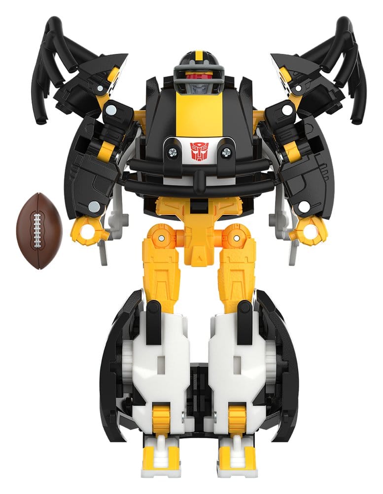Transformers x NFL Actionfigur Pittsburgh Steelers: Steelsmash 14 cm - Versand: 7 Tage nach Bestellung