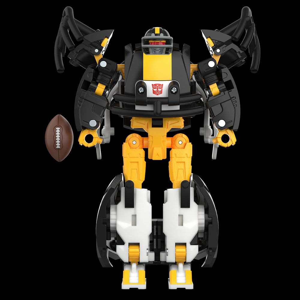 Transformers x NFL Actionfigur Pittsburgh Steelers: Steelsmash 14 cm - Versand: 7 Tage nach Bestellung