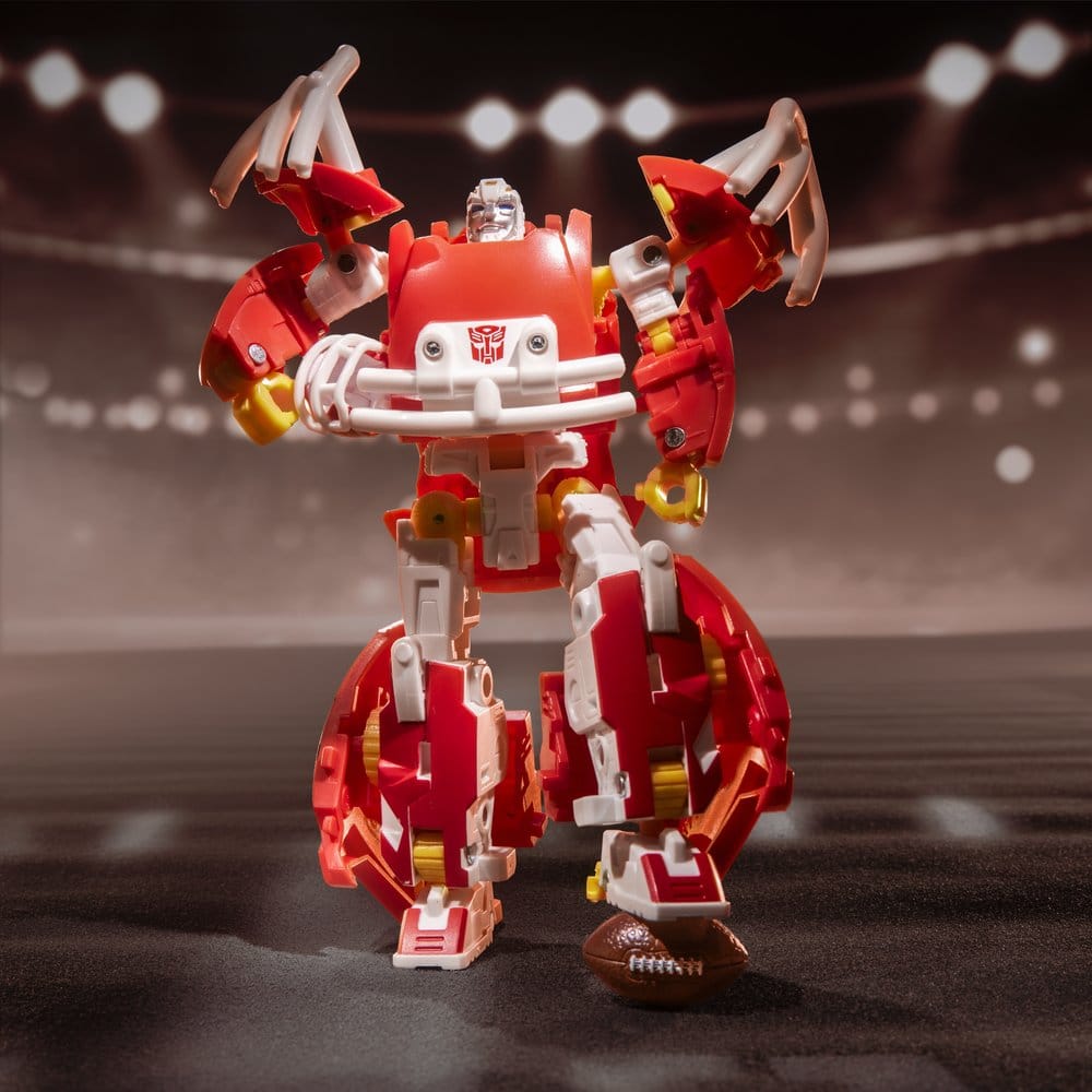 Transformers x NFL Actionfigur Kansas City Chiefs: KC-59 14 cm - Versand: 7 Tage nach Bestellung