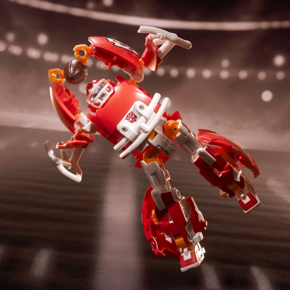 Transformers x NFL Actionfigur Kansas City Chiefs: KC-59 14 cm - Versand: 7 Tage nach Bestellung