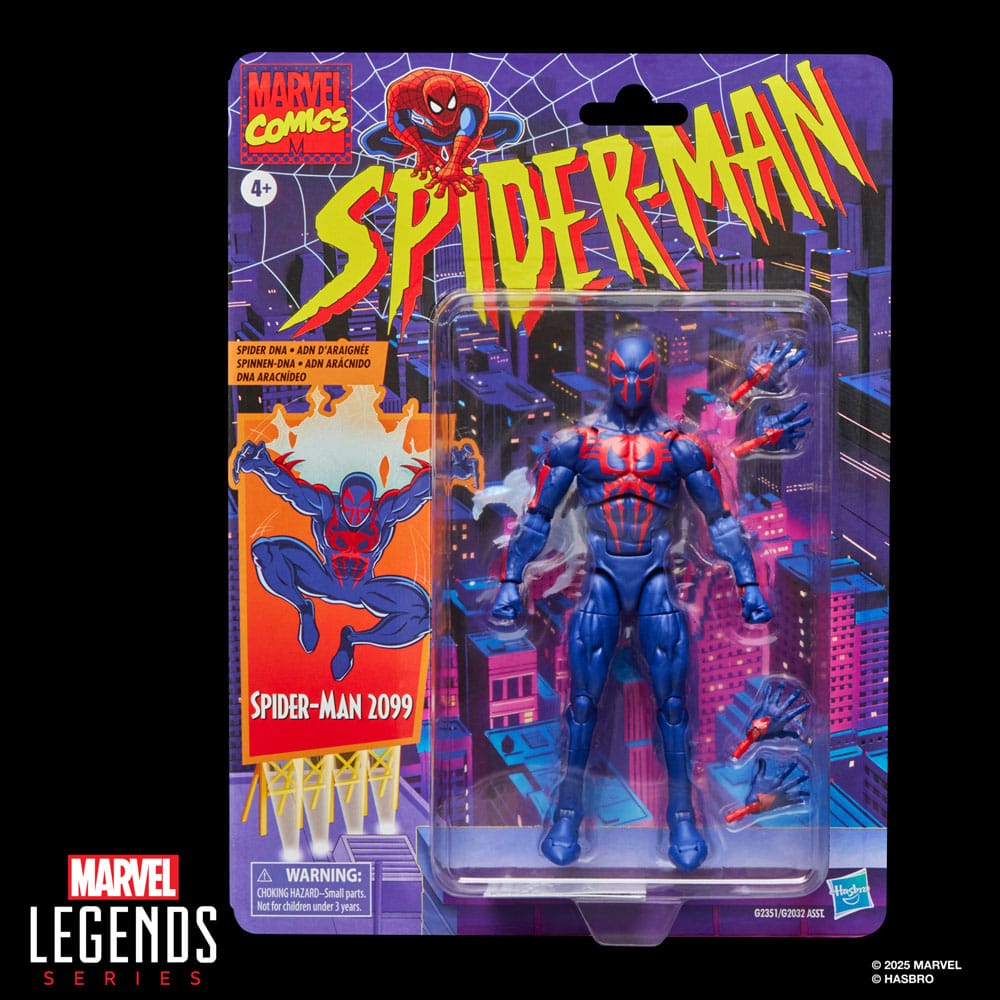 Spider-Man Marvel Legends Retro Actionfigur Spider-Man 2099 15 cm - Preorder - ETA: 21.02.2026