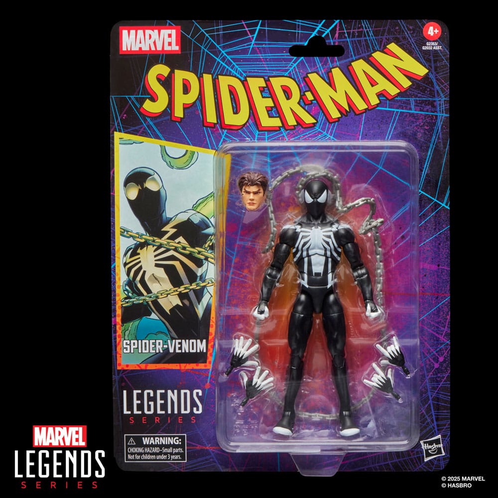 Spider-Man Marvel Legends Retro Actionfigur Spider-Venom 15 cm - Preorder - ETA: 07.03.2026