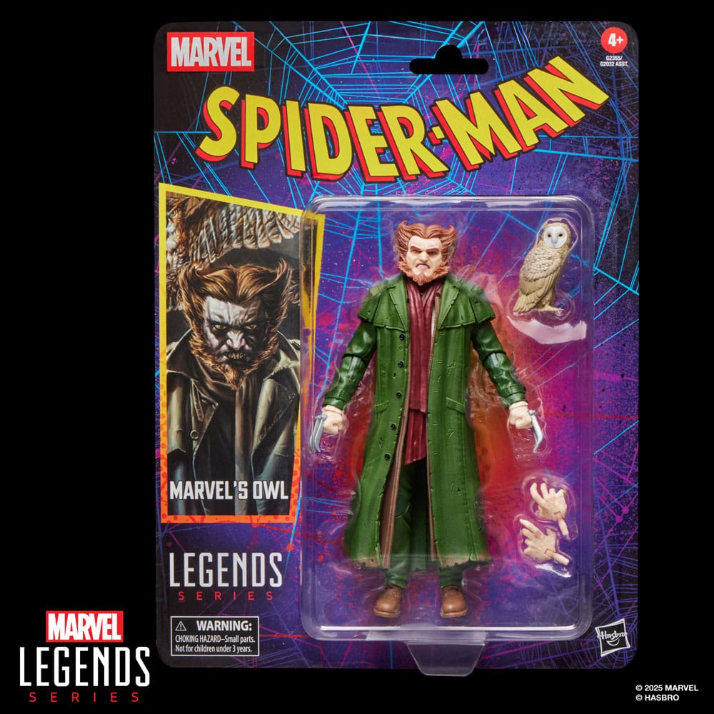 Spider-Man Marvel Legends Retro Actionfigur Marvel's Owl 15 cm - Preorder - ETA: 21.02.2026