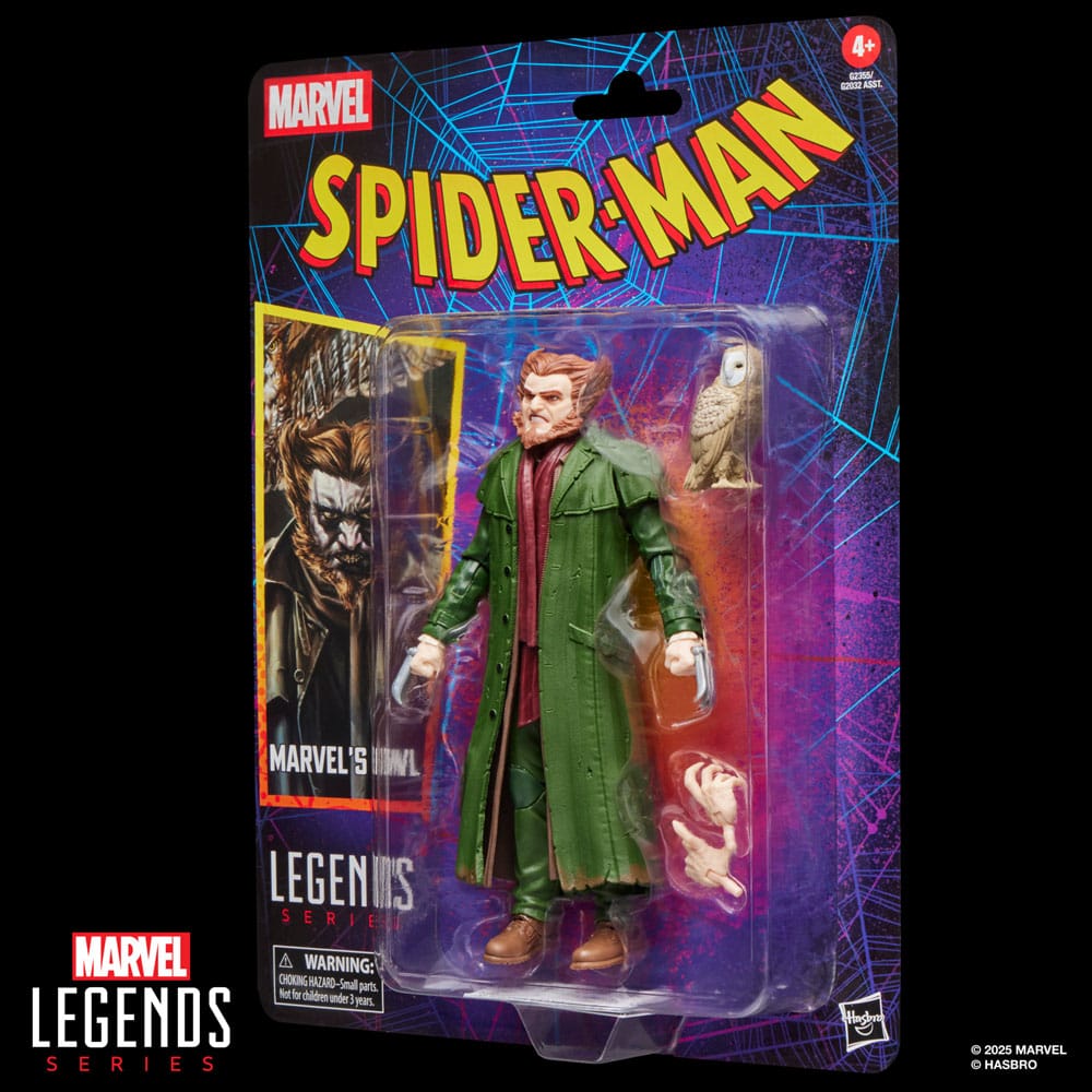 Spider-Man Marvel Legends Retro Actionfigur Marvel's Owl 15 cm - Preorder - ETA: 21.02.2026