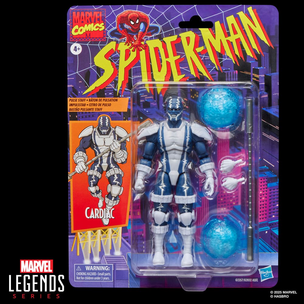 Spider-Man Marvel Legends Retro Actionfigur Cardiac 15 cm - Preorder - ETA: 15.08.2026