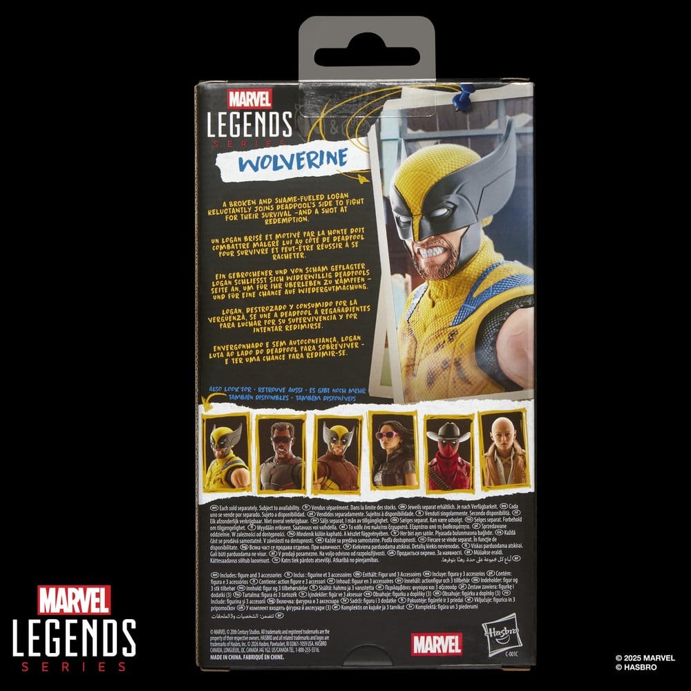 Deadpool & Wolverine Marvel Legends Actionfigur Wolverine 15 cm - Preorder - ETA: 23.08.2026