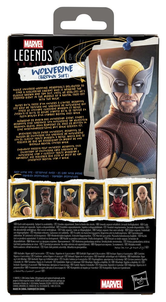 Deadpool & Wolverine Marvel Legends Actionfigur Wolverine (Brown Suit) 15 cm - Preorder - ETA: 23.08.2026