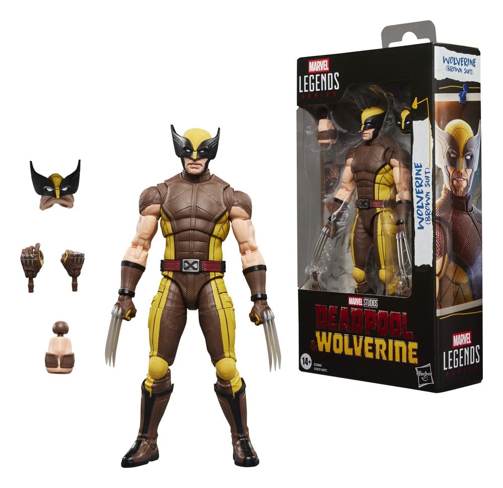 Deadpool & Wolverine Marvel Legends Actionfigur Wolverine (Brown Suit) 15 cm - Preorder - ETA: 23.08.2026