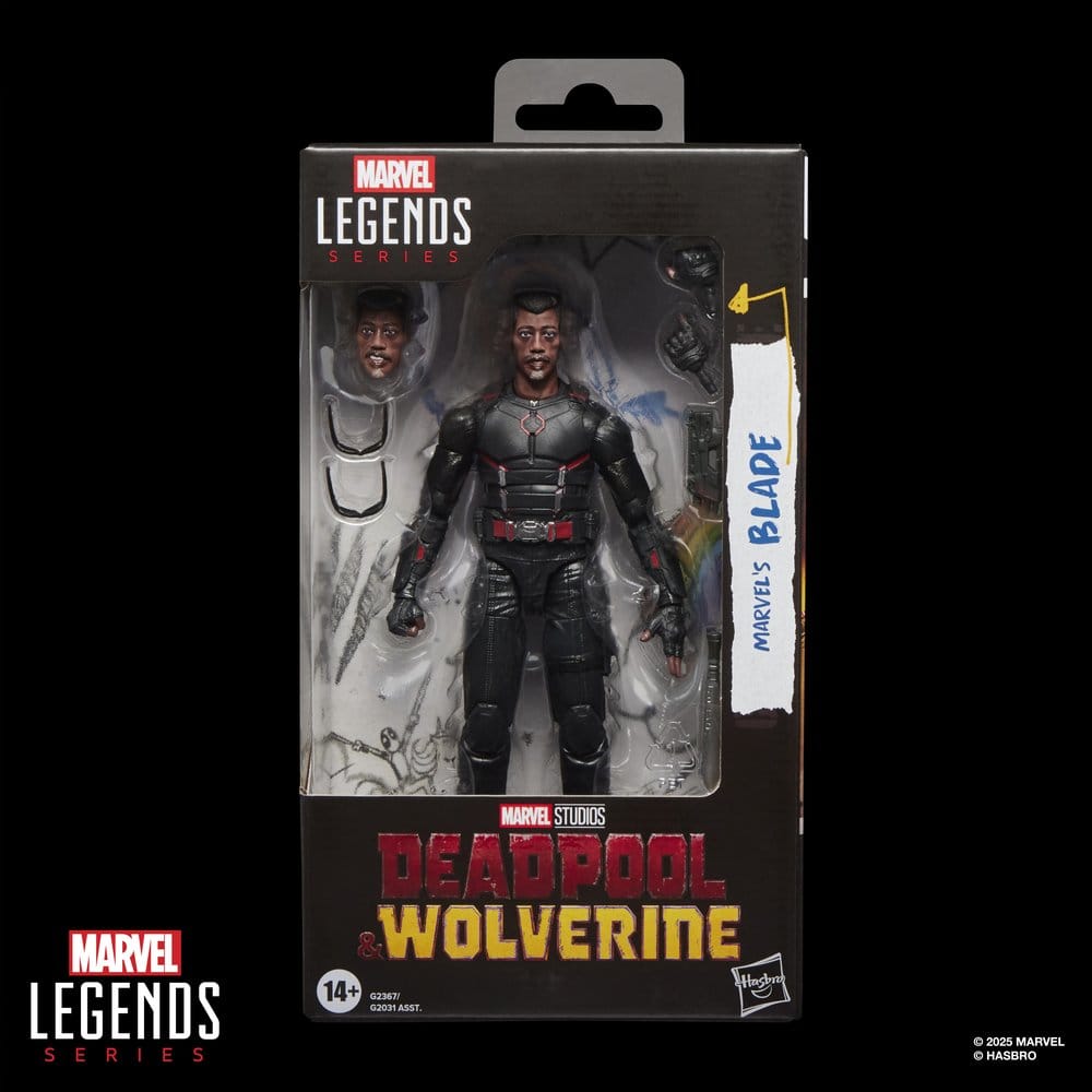 Deadpool & Wolverine Marvel Legends Actionfigur Marvel's Blade 15 cm - Versand: 7 Tage nach Bestellung