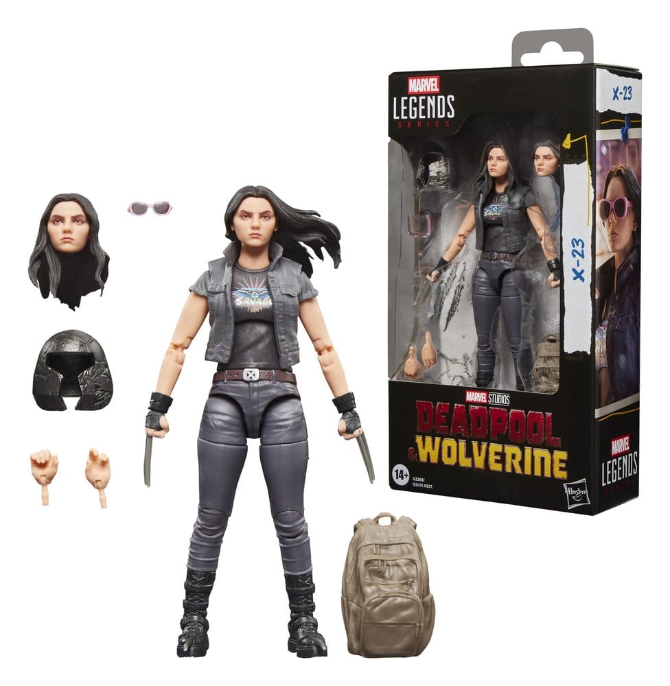 Deadpool & Wolverine Marvel Legends Actionfigur X.23 15 cm - Versand: 7 Tage nach Bestellung