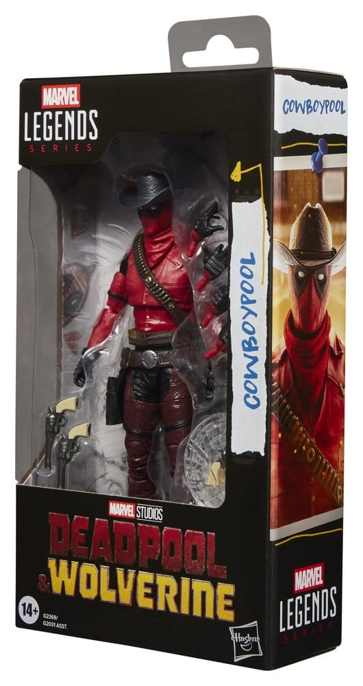 Deadpool & Wolverine Marvel Legends Actionfigur Cowboypool 15 cm - Versand: 7 Tage nach Bestellung