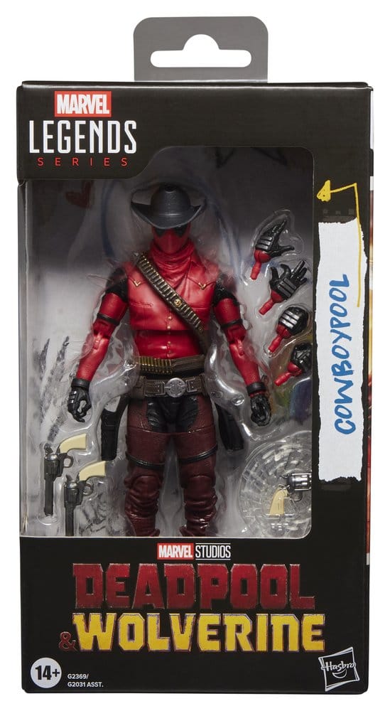 Deadpool & Wolverine Marvel Legends Actionfigur Cowboypool 15 cm - Versand: 7 Tage nach Bestellung