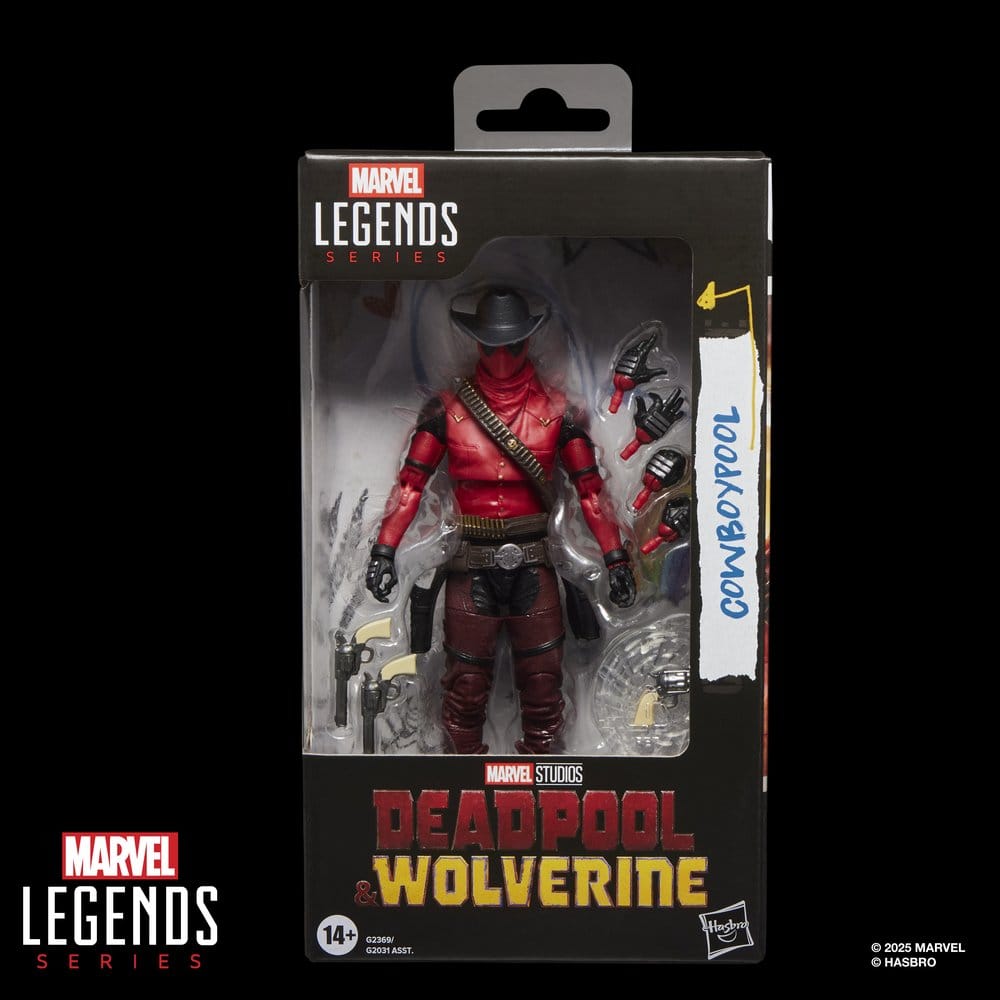 Deadpool & Wolverine Marvel Legends Actionfigur Cowboypool 15 cm - Versand: 7 Tage nach Bestellung