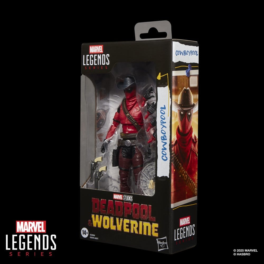 Deadpool & Wolverine Marvel Legends Actionfigur Cowboypool 15 cm - Versand: 7 Tage nach Bestellung