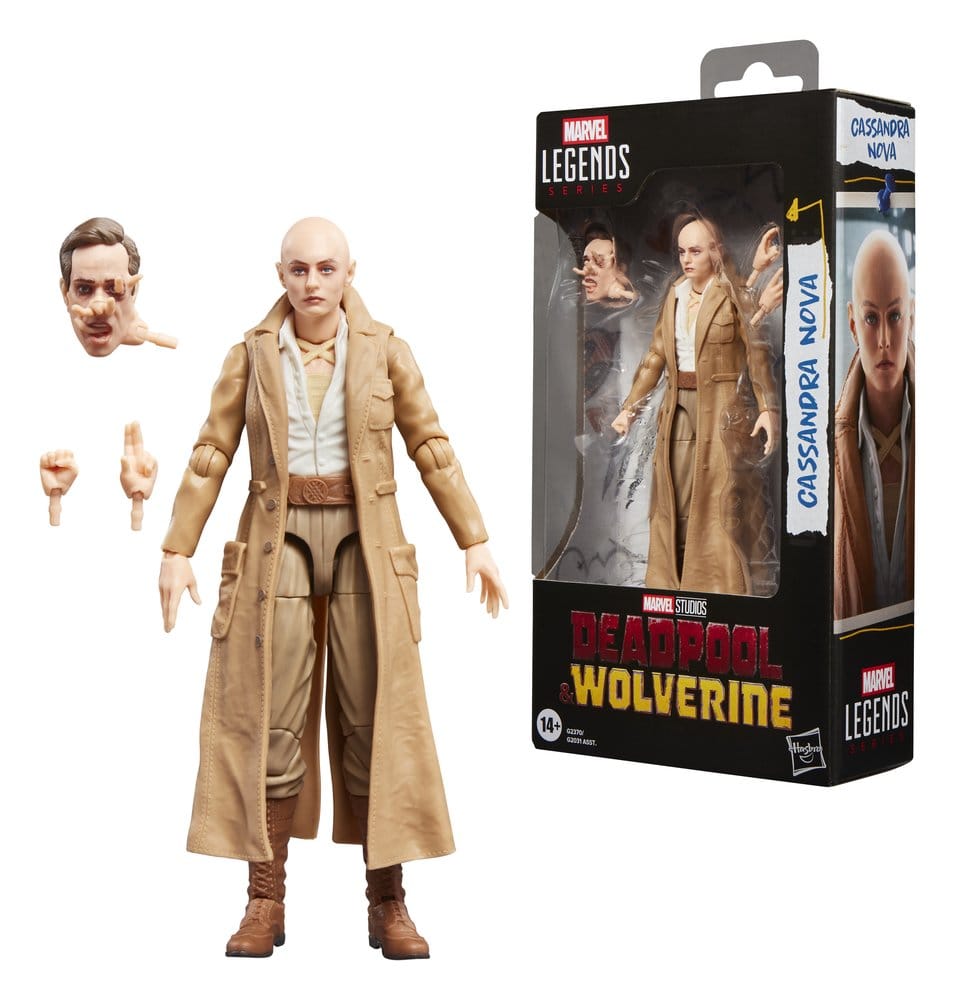 Deadpool & Wolverine Marvel Legends Actionfigur Cassandra Nova 15 cm - Versand: 7 Tage nach Bestellung