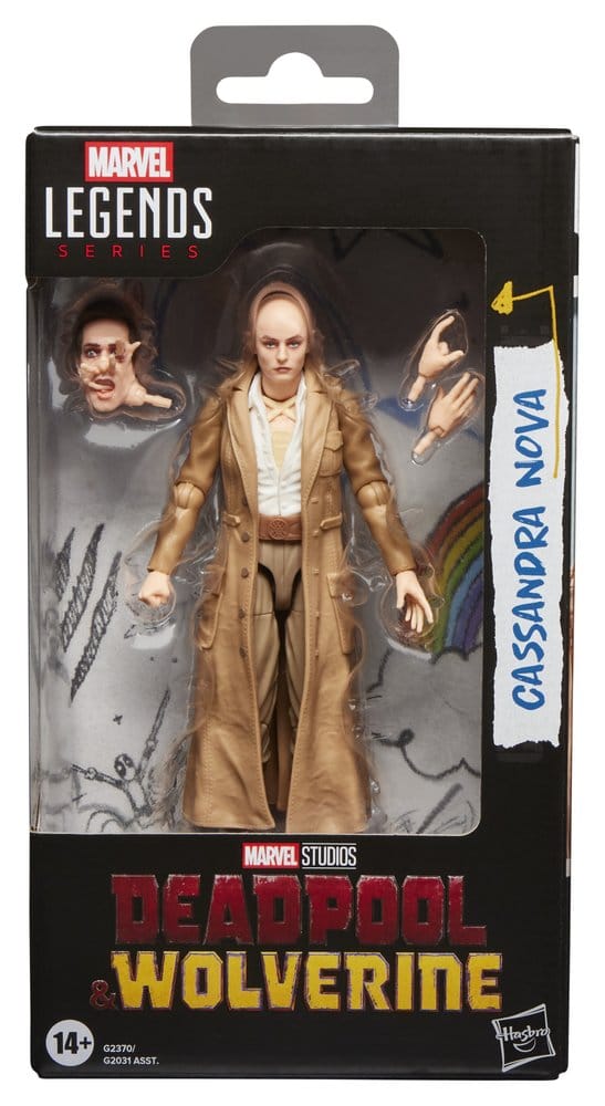 Deadpool & Wolverine Marvel Legends Actionfigur Cassandra Nova 15 cm - Versand: 7 Tage nach Bestellung