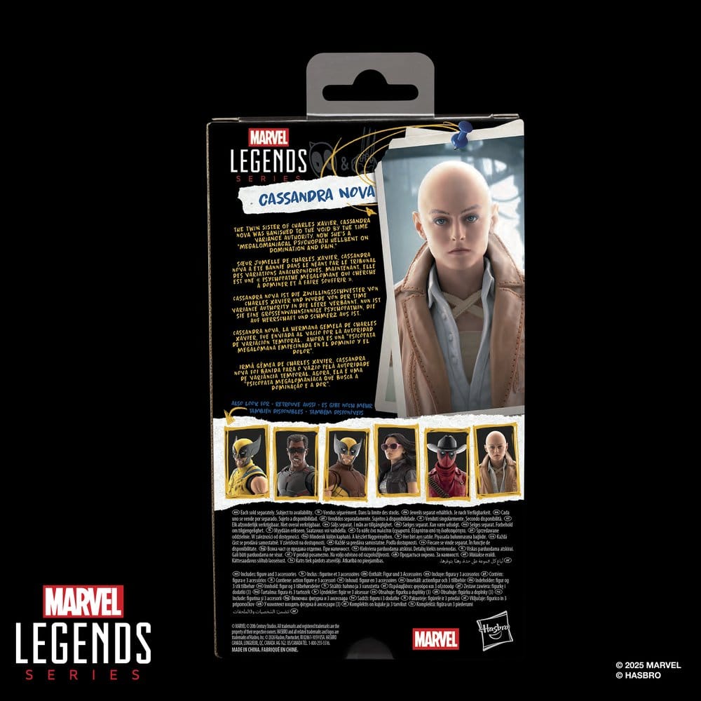 Deadpool & Wolverine Marvel Legends Actionfigur Cassandra Nova 15 cm - Versand: 7 Tage nach Bestellung