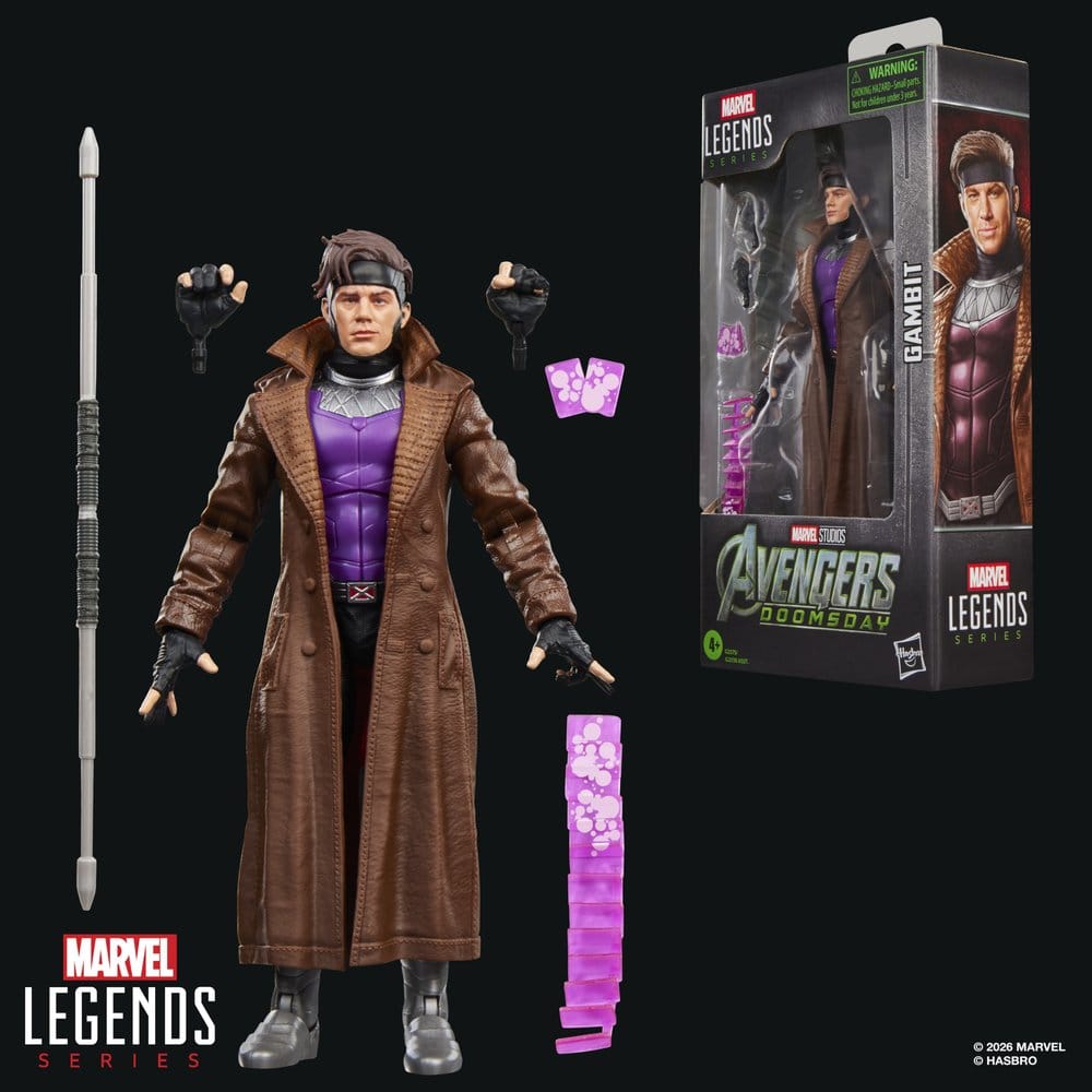 Avengers: Doomsday Marvel Legends Actionfigur Gambit 15 cm - Preorder - ETA: 09.12.2026