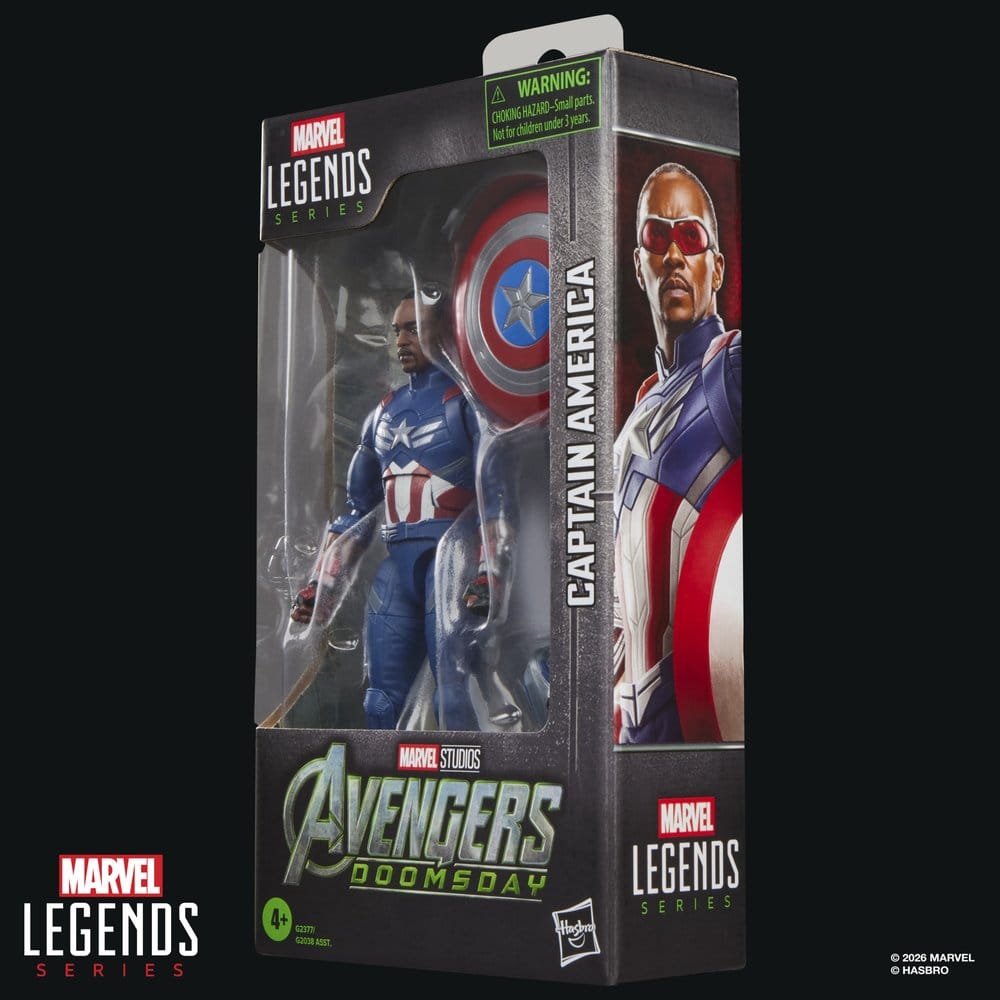 Avengers: Doomsday Marvel Legends Actionfigur Captain America 15 cm - Preorder - ETA: 09.12.2026