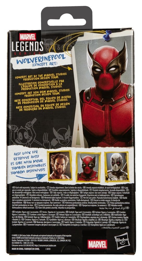 Deadpool & Wolverine Marvel Legends Actionfigur Wolverinepool (Concept Art) 15 cm - Preorder - ETA: 04.11.2026