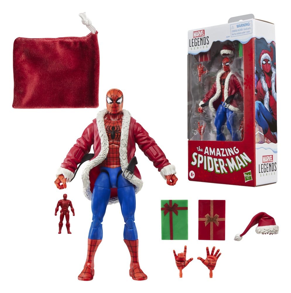 The Amazing Spider-Man Marvel Legends Actionfigur Spider-Man (Marvel Holiday Special) 15 cm - Preorder - ETA: 08.02.2027