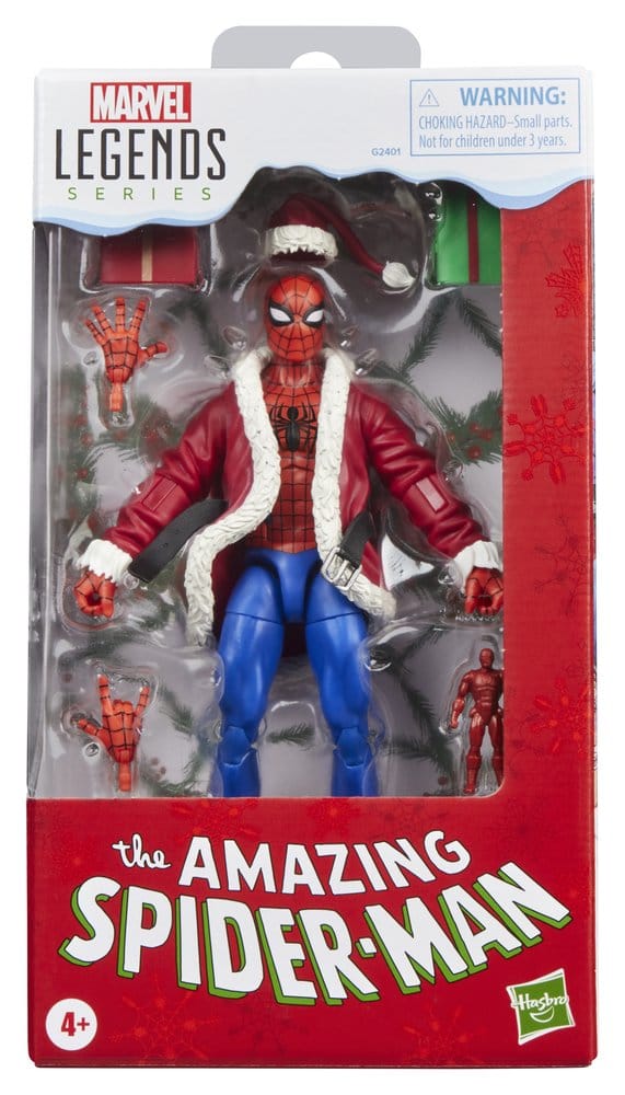 The Amazing Spider-Man Marvel Legends Actionfigur Spider-Man (Marvel Holiday Special) 15 cm - Preorder - ETA: 08.02.2027