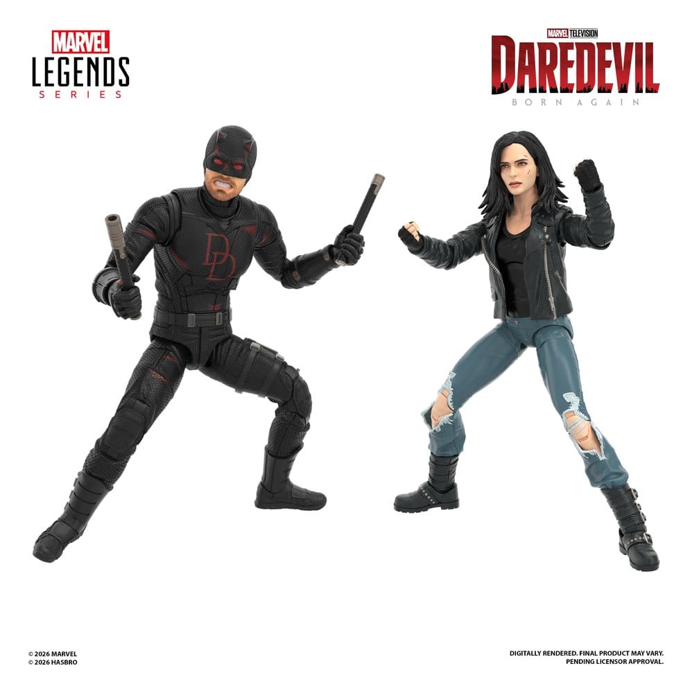 Daredevil: Born Again Marvel Legends Actionfiguren 2er-Pack Daredevil & Jessica Jones 15 cm - Preorder - ETA: 30.12.2026