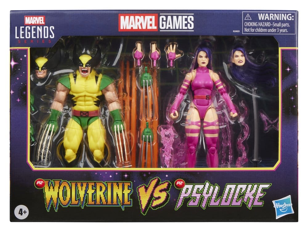 Marvel Games Marvel Legends Actionfiguren 2er-Pack Wolverine & Psylocke 15 cm - Preorder - ETA: 30.12.2026