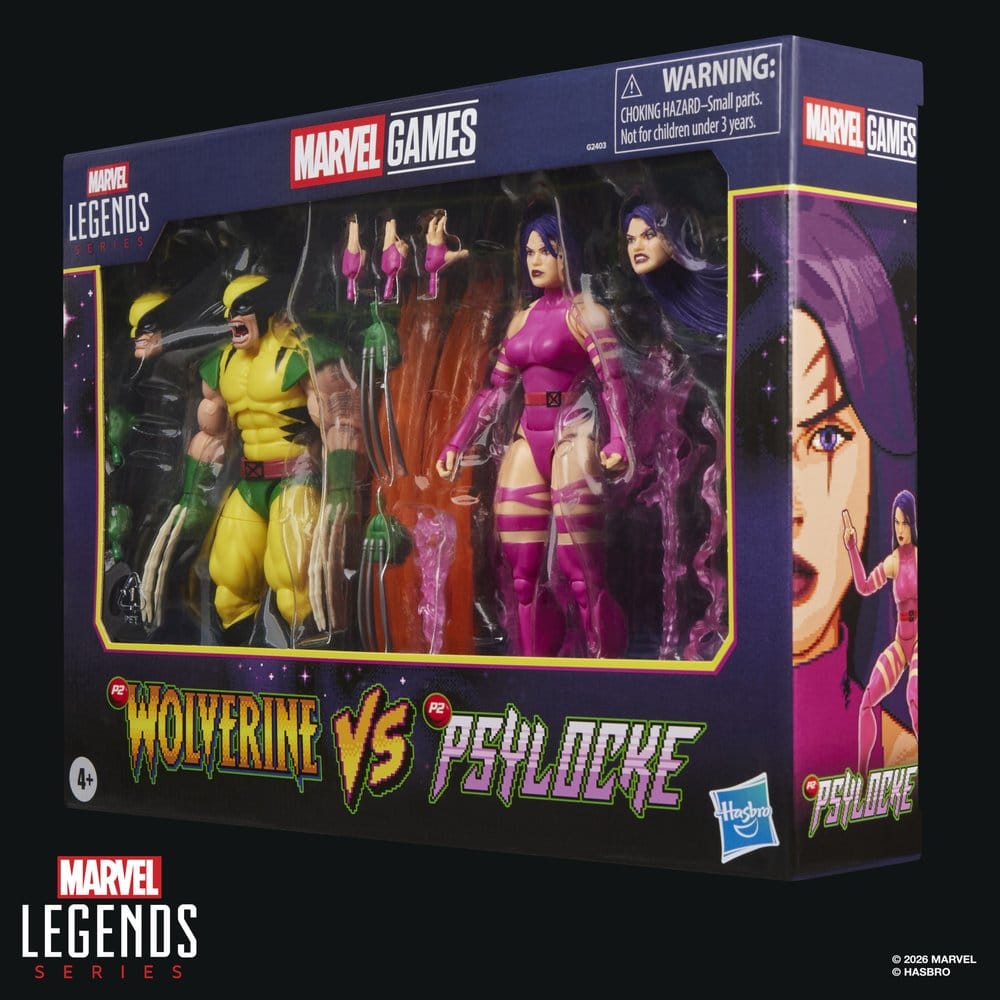 Marvel Games Marvel Legends Actionfiguren 2er-Pack Wolverine & Psylocke 15 cm - Preorder - ETA: 30.12.2026