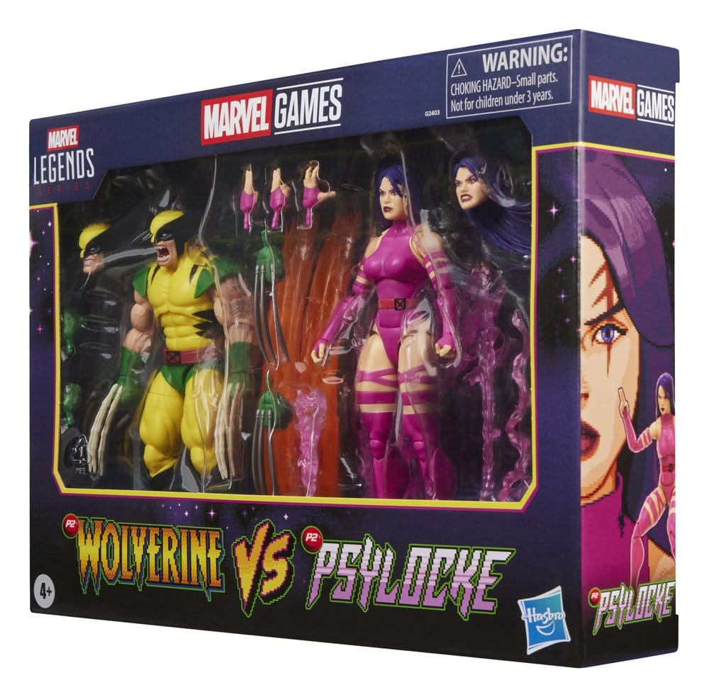 Marvel Games Marvel Legends Actionfiguren 2er-Pack Wolverine & Psylocke 15 cm - Preorder - ETA: 30.12.2026