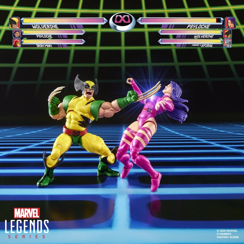 Marvel Games Marvel Legends Actionfiguren 2er-Pack Wolverine & Psylocke 15 cm - Preorder - ETA: 30.12.2026