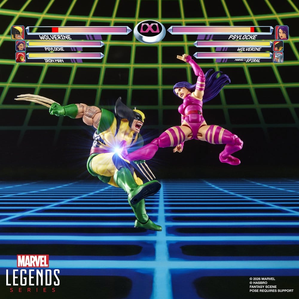 Marvel Games Marvel Legends Actionfiguren 2er-Pack Wolverine & Psylocke 15 cm - Preorder - ETA: 30.12.2026
