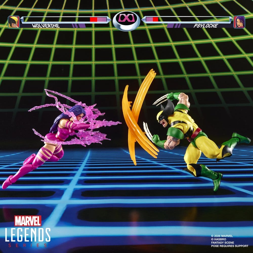 Marvel Games Marvel Legends Actionfiguren 2er-Pack Wolverine & Psylocke 15 cm - Preorder - ETA: 30.12.2026