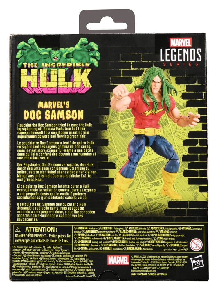 The Incredible Hulk Marvel Legends Actionfigur Marvel's Doc Samson 15 cm - Preorder - ETA: 23.09.2026