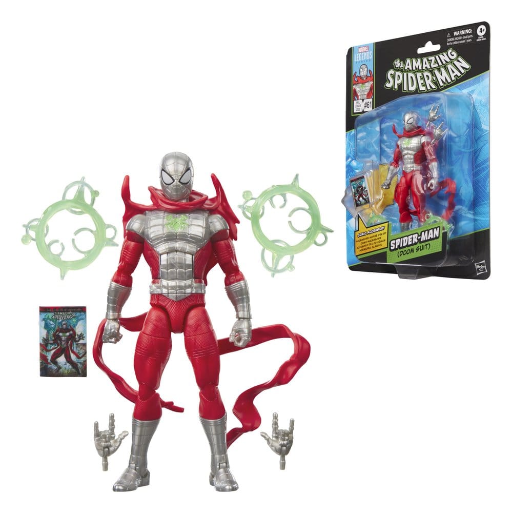 The Amazing Spider-Man Marvel Legends Actionfigur Spider-Man (Doom Suit) 15 cm - Preorder - ETA: 27.01.2027