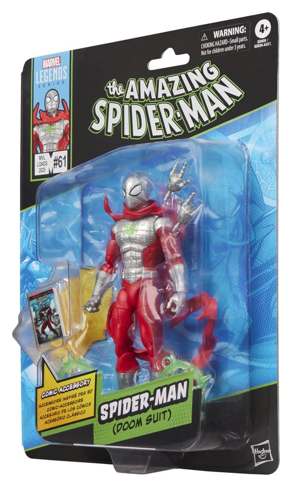 The Amazing Spider-Man Marvel Legends Actionfigur Spider-Man (Doom Suit) 15 cm - Preorder - ETA: 27.01.2027