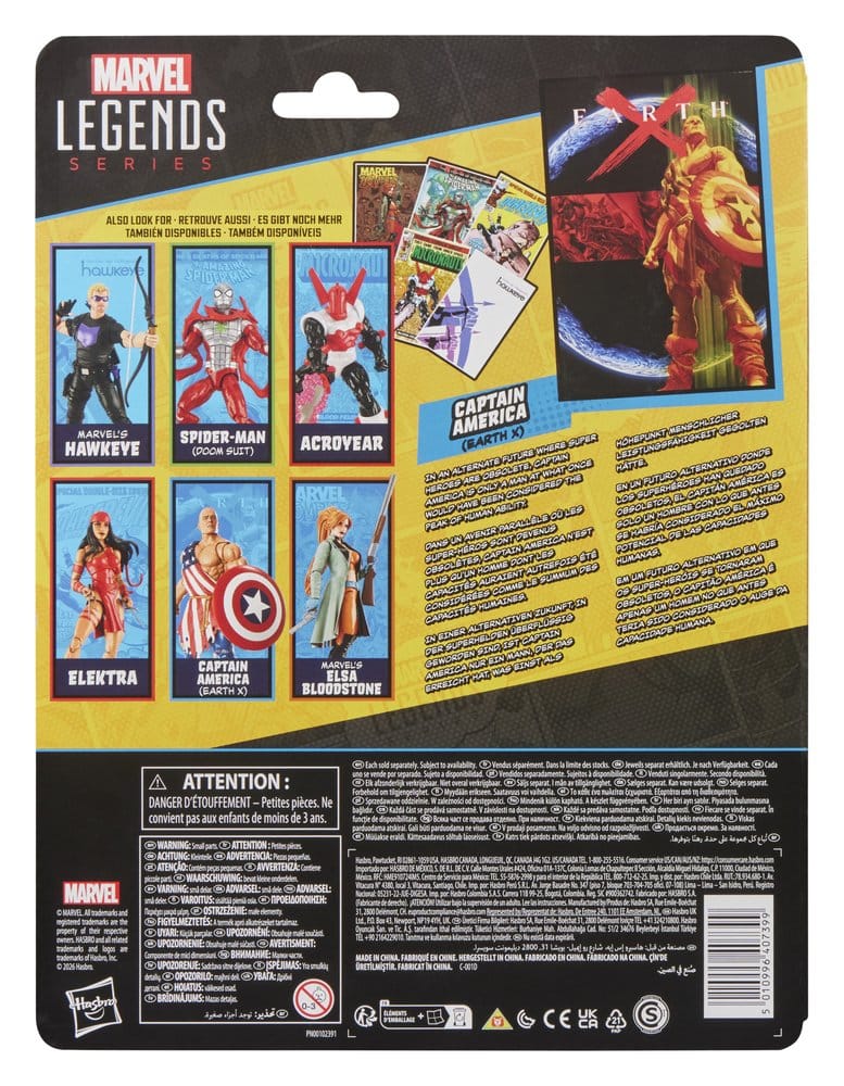 Earth X Marvel Legends Actionfigur Captain America 15 cm - Preorder - ETA: 27.01.2027
