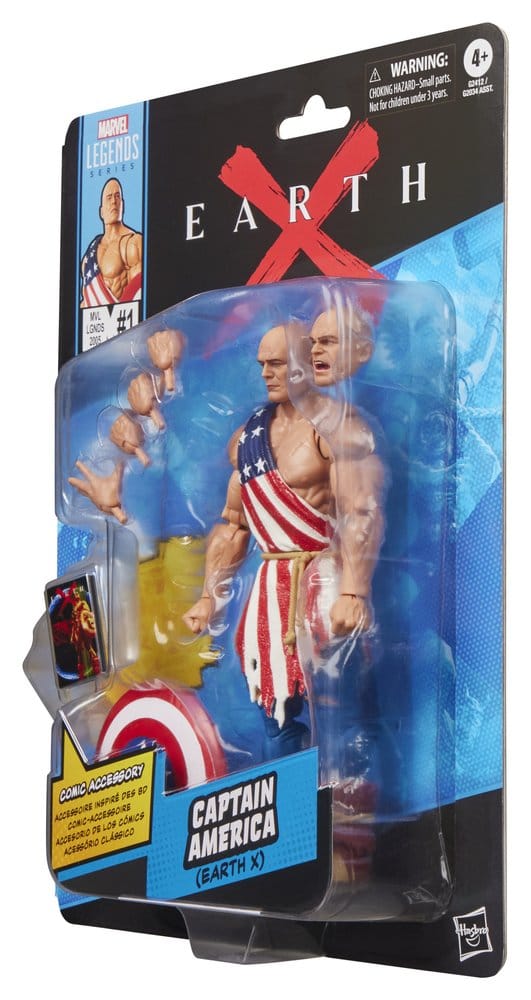 Earth X Marvel Legends Actionfigur Captain America 15 cm - Preorder - ETA: 27.01.2027