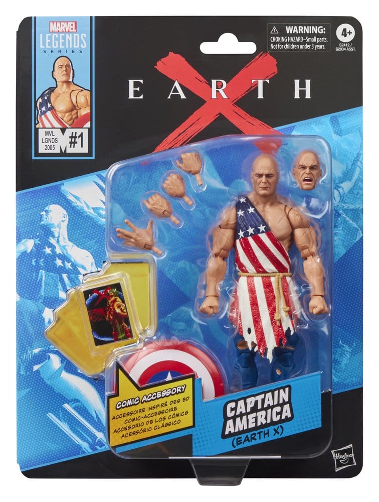Earth X Marvel Legends Actionfigur Captain America 15 cm - Preorder - ETA: 27.01.2027