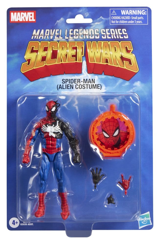 Secret Wars Marvel Legends Actionfigur Spider-Man (Alien Costume) 15 cm - Preorder - ETA: 21.08.2026