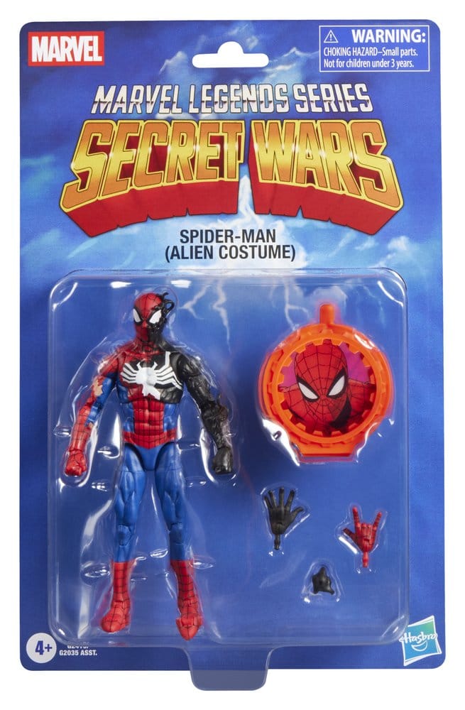 Secret Wars Marvel Legends Actionfigur Spider-Man (Alien Costume) 15 cm - Preorder - ETA: 21.08.2026