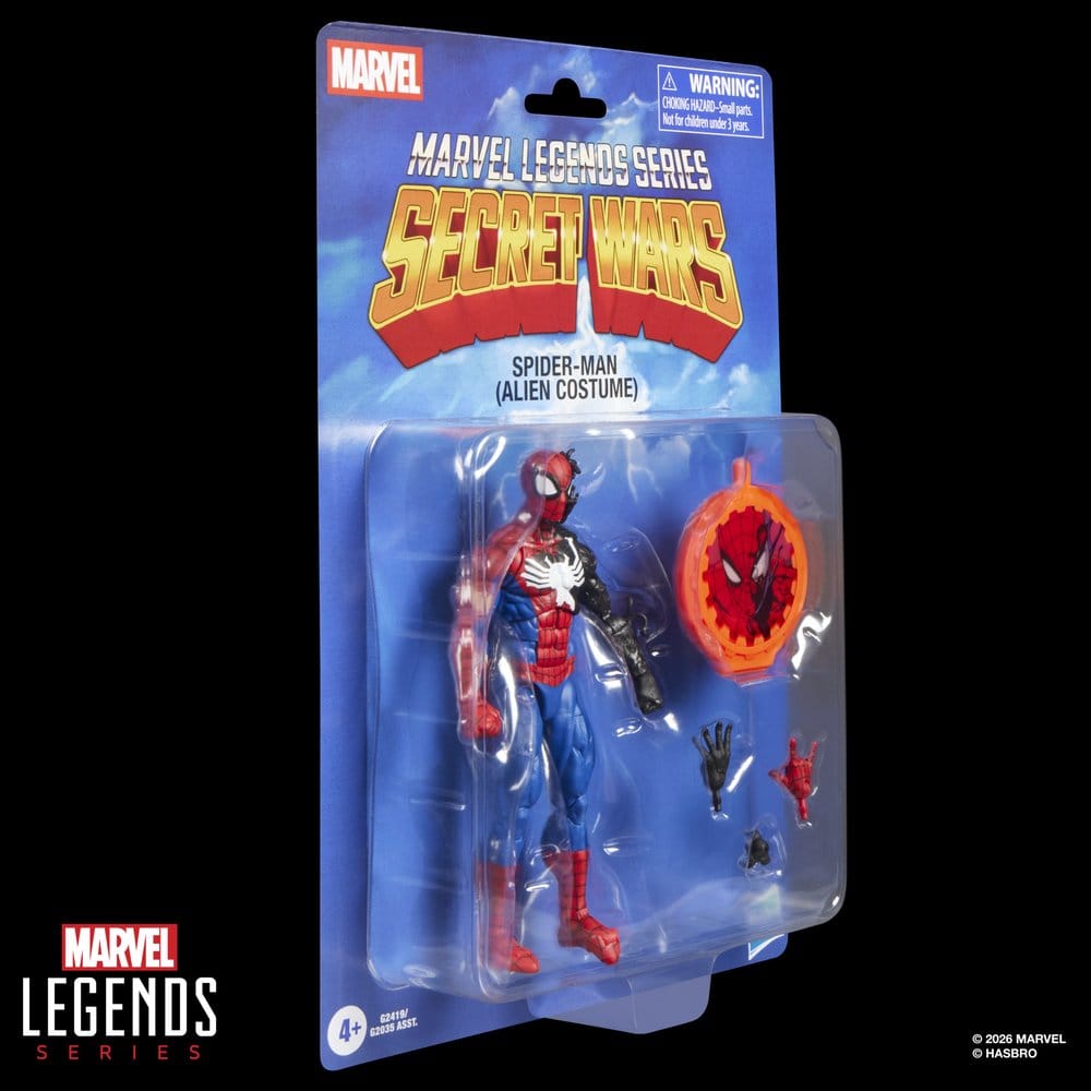 Secret Wars Marvel Legends Actionfigur Spider-Man (Alien Costume) 15 cm - Preorder - ETA: 21.08.2026