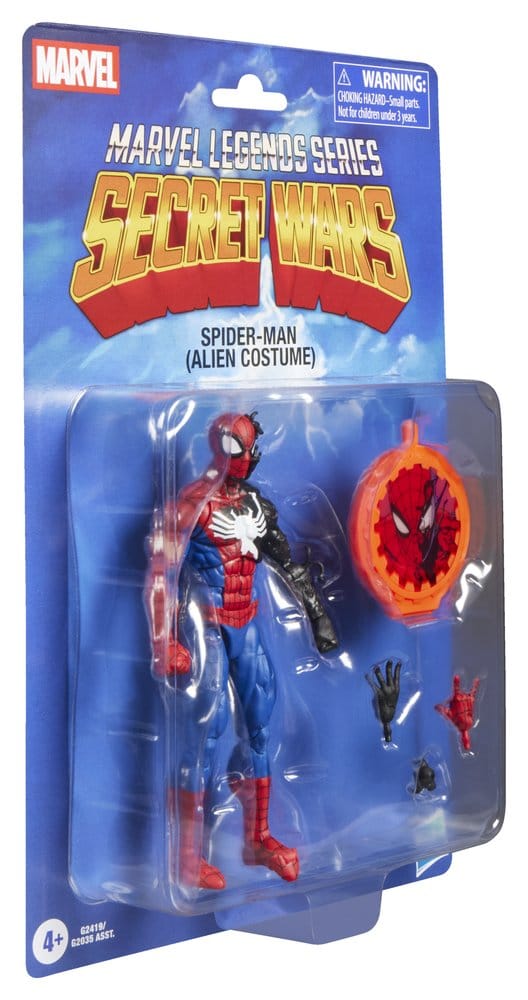 Secret Wars Marvel Legends Actionfigur Spider-Man (Alien Costume) 15 cm - Preorder - ETA: 21.08.2026
