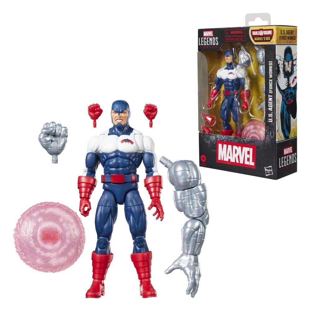 Marvel Legends Actionfigur U.S. Agent (Force Works) (BAF: Marvel's Box) 15 cm - Preorder - ETA: 05.08.2026
