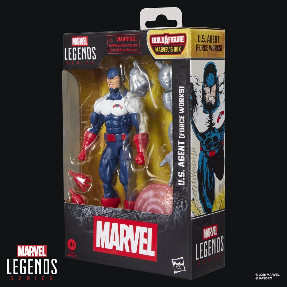 Marvel Legends Actionfigur U.S. Agent (Force Works) (BAF: Marvel's Box) 15 cm - Preorder - ETA: 05.08.2026