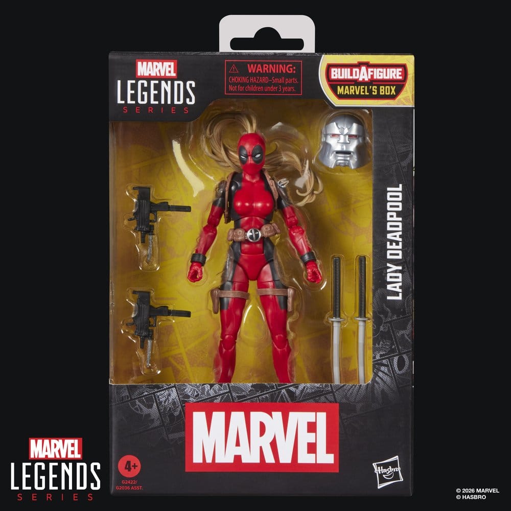 Marvel Legends Actionfigur Lady Deadpool (BAF: Marvel's Box) 15 cm - Preorder - ETA: 05.08.2026
