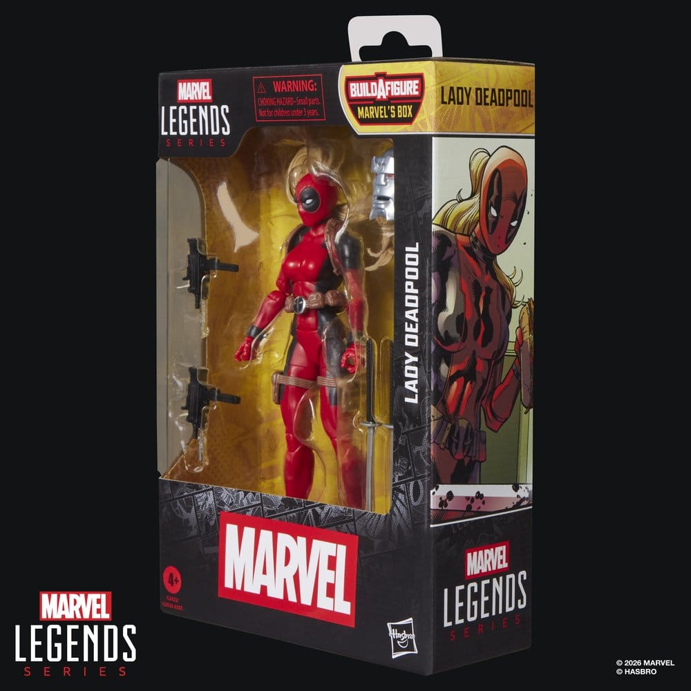 Marvel Legends Actionfigur Lady Deadpool (BAF: Marvel's Box) 15 cm - Preorder - ETA: 05.08.2026