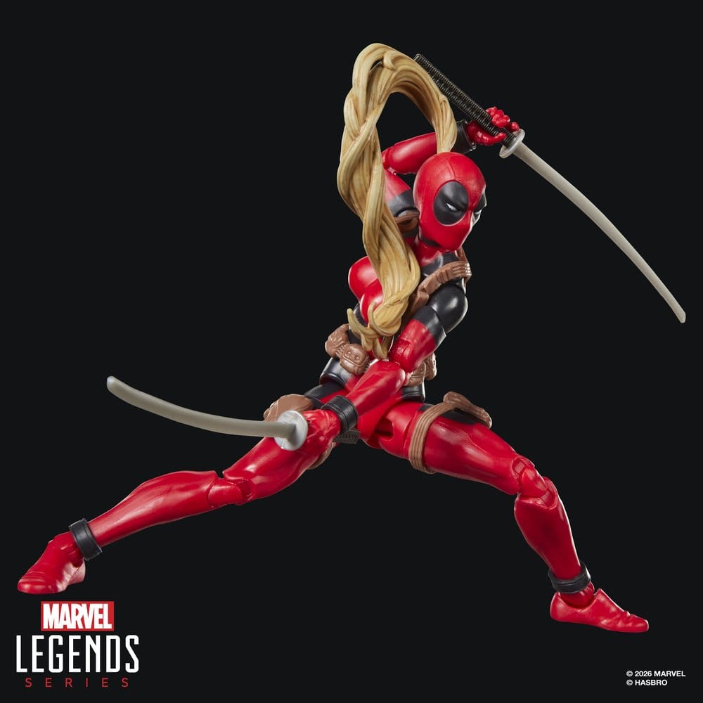 Marvel Legends Actionfigur Lady Deadpool (BAF: Marvel's Box) 15 cm - Preorder - ETA: 05.08.2026
